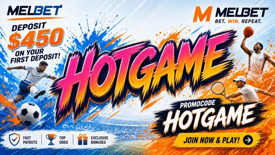 5 steps to complete Melbet registration with promo code HOTGAME